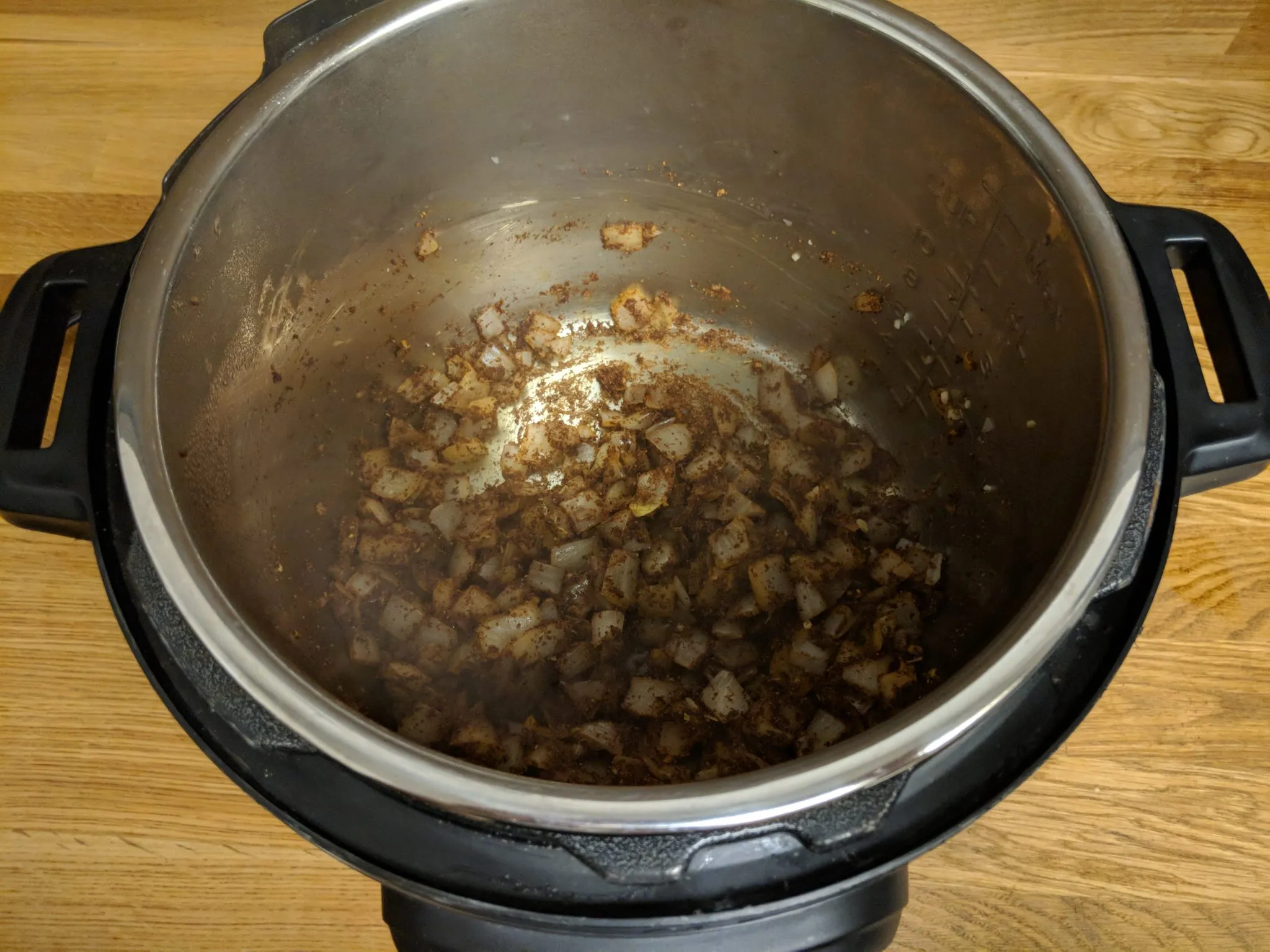 Sauteing onions in instant pot