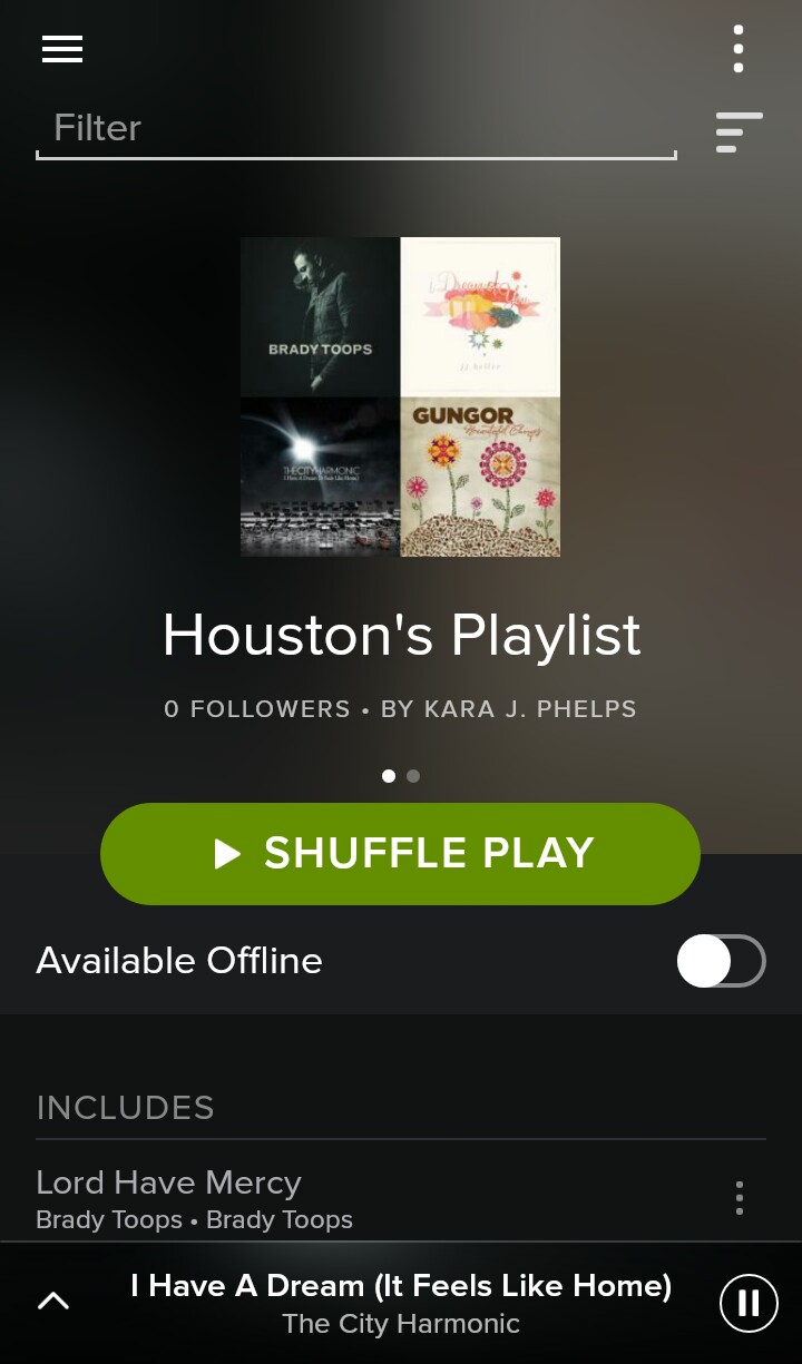 Houston’s Playlist